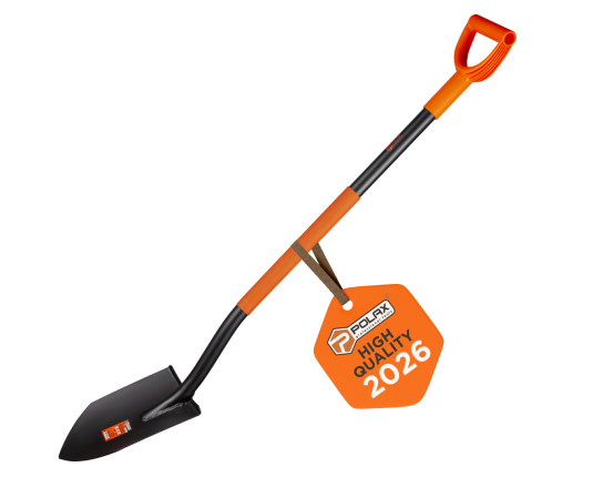 Bayonet shovel Polax with metal handle 195x285 mm (70-134)