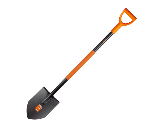 Bayonet shovel Polax with metal handle 195x285 mm (70-134)