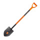 Bayonet shovel Polax with metal handle 195x285 mm (70-134)