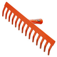 Metal rake Polax 14 tines, 340х83 mm (70-141)