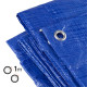 Tarpaulin Cover Polax 3 × 5m, 45 g/m², with Eyelets, Double-Sided Lamination (70-097)