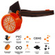 Polax chemical respirator two cartridges (53-004)