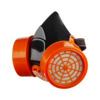 Polax chemical respirator two cartridges (53-004)