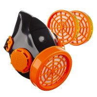 Dust respirator and 2 Polax cartridges (770-314)