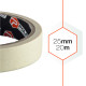 Masking tape Polax Profi 25 mm x 20 m (101-019)