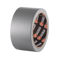 Reinforced tape Polax adhesive tape Profi gray 50 mm x 10 m (101-148)