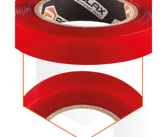 Стрічка двостороння клейка Polax на піно-акриловій основі 15 мм х 2 м (101-039)