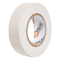 Insulating tape PVC Polax white 20 m (101-089)