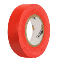 Insulating tape PVC Polax red 20 m (101-090)
