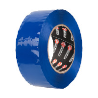 Polax adhesive tape packing tape, blue 45mm x 200m (101-114)