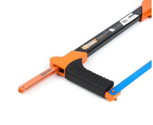 Polax Profi metal hacksaw with metal rubberized handle 300-320 mm (33-004)