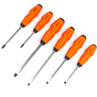 Polax screwdriver set reinforced impact 6 items (51-018)