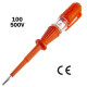 Отвертка-индикатор Polax 100-500В (51-112)