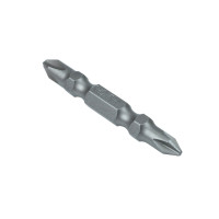 Біта двостороння Polax сталева 50 мм PH1-PH2 1/4", 10 шт (51-083)