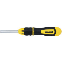 Викрутка Stanley Multibit набір 11шт, бітотримач реверсний 1/4\