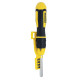 Викрутка Stanley Multibit набір 11шт, бітотримач реверсний 1/4\