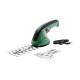 Кущоріз акумуляторний Bosch EasyShear 3.6В акб 1х1.5А·год лезо 12см крок різу 8мм 0.5кг