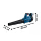Повітродув садовий акумуляторний Bosch Professional AdvancedLeafBlower 18В-750 198 км/год 2.8кг без АКБ та ЗП