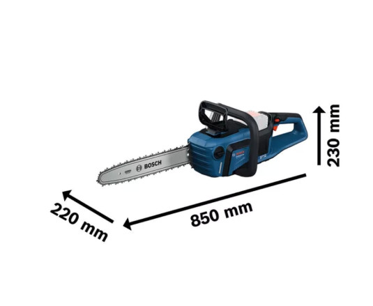 Пила ланцюгова акумуляторна Bosch Professional GKE 18V-40 18В шина 40см 3.7кг без АКБ та ЗП
