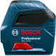 Нівелір лазерний Bosch Professional GLL 2-10 до 10м ±0.3мм/м червоний промінь IP 54