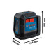Нівелір лазерний Bosch Professional GLL 12-22 до 12м 0.3мм/м червоний промінь чохол 0.35кг