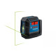 Нівелір лазерний Bosch Professional GLL 12-22 G до 12м 0.3мм/м зелений промінь чохол 0.35кг