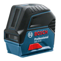 Laser level Bosch GCL 2-15, up to 15m, ±0.3mm/m, + RM1 + BM3 clip + case, 0.5kg