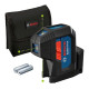 Нівелір лазерний Bosch Professional GPL 3G до 30м ±0.3мм/м зелений промінь чохол 0.35кг