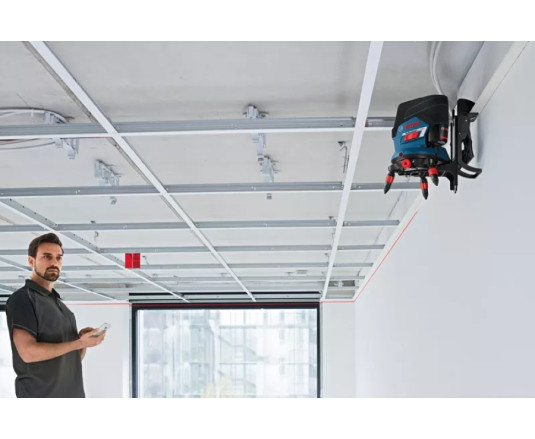 Тримач універсальний поворотний Bosch Professional RM3, 35х63х120мм, пульт, 0.5кг