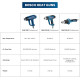 Фен будівельний Bosch Professional GHG 20-60 2000Вт 50-630°C 150 -500л/хв 0.89кг