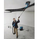 Шліфмашина для стін та стелі Bosch Professional GTR 550 550Вт 225мм 340-910об/хв 4.8кг
