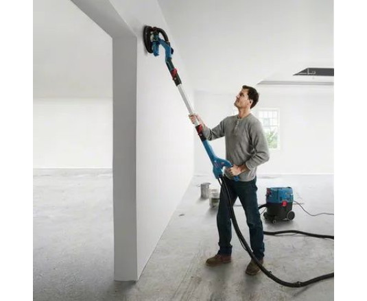 Шліфмашина для стін та стелі Bosch Professional GTR 550 550Вт 225мм 340-910об/хв 4.8кг