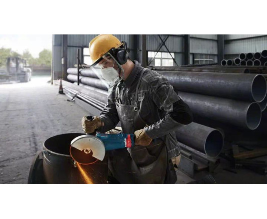 Шліфмашина кутова Bosch Professional GWS 24-230 JZ 230мм 2400Вт 6500об/хв 5.8кг плавн. пуск із системою захисту від пилу Cyclone Tech