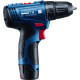 Шурупокрут-дриль акумуляторний Bosch Professional GSR 120-LI 12В 2х2А·год 14·30Нм 0-400·0-1500об/хв 2.5кг