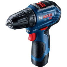 Шурупокрут-дриль акумуляторний Bosch Professional GSR 12V-30 12В 2x2.0А·год 30Нм 420·1600об/хв кейс 0.78кг
