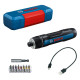 Шурупокрут-викрутка акумуляторний Bosch Professional GO 3 3.6В 5Нм 360об/хв 0.32кг