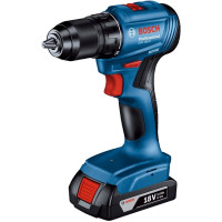 Bosch Cordless Drill Screwdriver GSR 185-LI, 18V 2x2.0 Ah, 50Nm, 20+1, 500/1900rpm, 0.9kg
