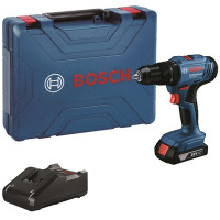 Шурупокрут-дриль ударний акумуляторний Bosch Professional GSB 183-LI 18В 1х2А·год 21-56Нм 374-1815об/хв кейс 1.2кг