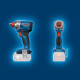 Гайковерт ударний акумуляторний Bosch Professional GDX 18V-285 18В 285Нм до 3600об/хв квадрат 1/2\