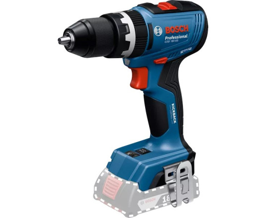 Шурупокрут-дриль ударний акумуляторний Bosch Professional GSB 18V-65 18В 31·65Нм 0-2100об/хв 1.12кг без АКБ та ЗП