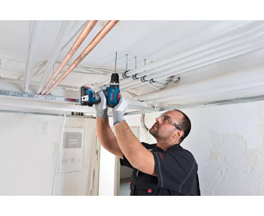 Шурупокрут-дриль ударний акумуляторний Bosch Professional GSB 18V-65 18В 31·65Нм 0-2100об/хв кейс 1.12кг без АКБ та ЗП