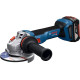 Шліфмашина кутова акумуляторна Bosch Professional GWS 18V-11S 125мм 18В 1x5А·год 0-9000об/хв 1.7кг кейс ЗП GAL1880CV
