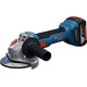 Шліфмашина кутова акумуляторна Bosch Professional GWS 18V-8 125мм 18В 1x4А·год 0-11000об/хв 1.6кг кейс ЗП GAL 18V-40