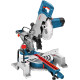 Пила торцювальна Bosch Professional GCM 800 SJ з протяжкою 1400Вт диск 216мм поворот Л та П 47° нахил Л 45° 13.5кг