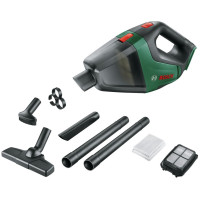 Professional battery vacuum cleaner Bosch UniversalVac 18, 18V, battery 1x2.5Ah, 9kPa, container 0.5l, 1.3kg