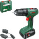 Шурупокрут-дриль акумуляторний Bosch EasyImpact 18V-40 18В 1х1.5А·год 20·38Нм 0-430·0-1650об/хв кейс ЗП 1.4кг