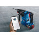 Перфоратор акумуляторний Bosch Professional GBH 187-LI SDS-plus 18В 1х5А·год 2.4Дж 3кг