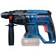 Набір із трьох акумуляторних інструментів Bosch Professional 18В перфоратор GBH 180-LI дриль-шурупокрут GSR 18V-50 акб 2х 5А·год сумка