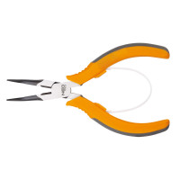 Neo Tools Long nose pliers, curved, precision, 140mm