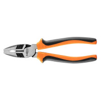 Плоскогубці комбіновані Neo Tools 40% FS, до 40% зменшення прикладених зусиль, 200мм, CrNi